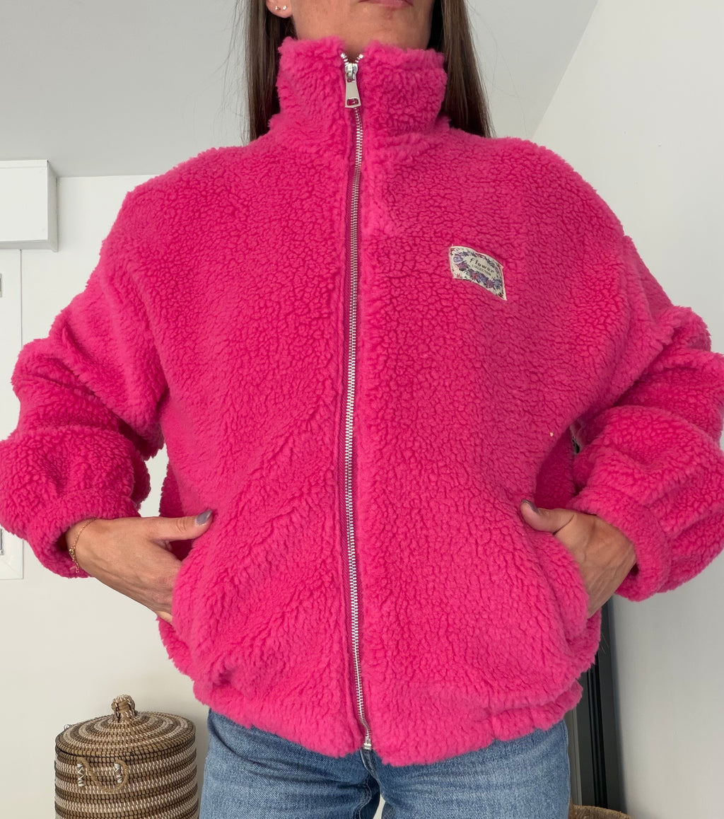 Veste Eloïse fuschia