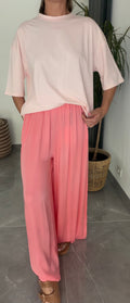 Pantalon Elza rose