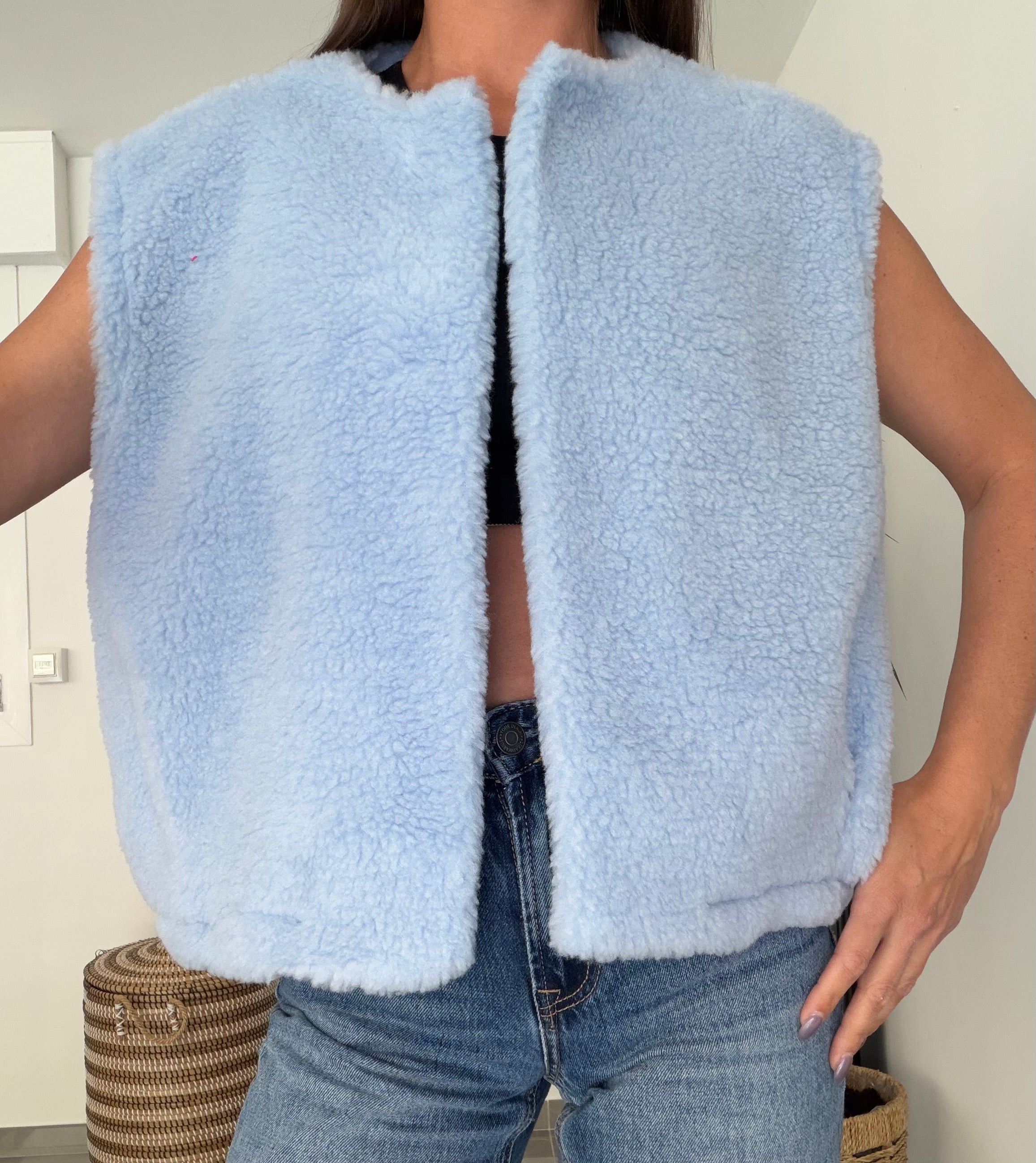 Gilet Ariane bleu