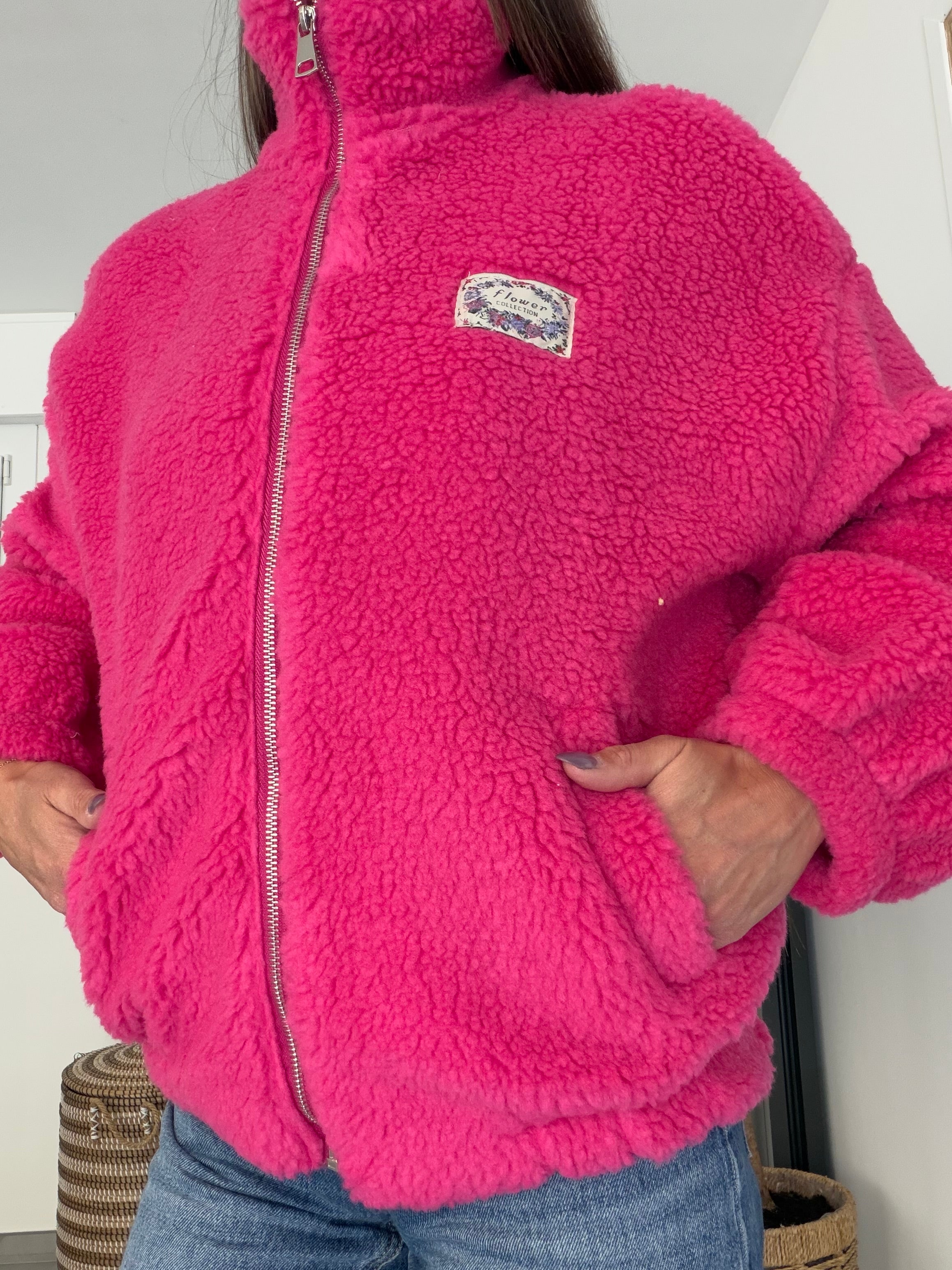 Veste Eloïse fuschia