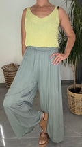 Pantalon Elza kaki