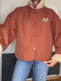 Veste réversible terracota