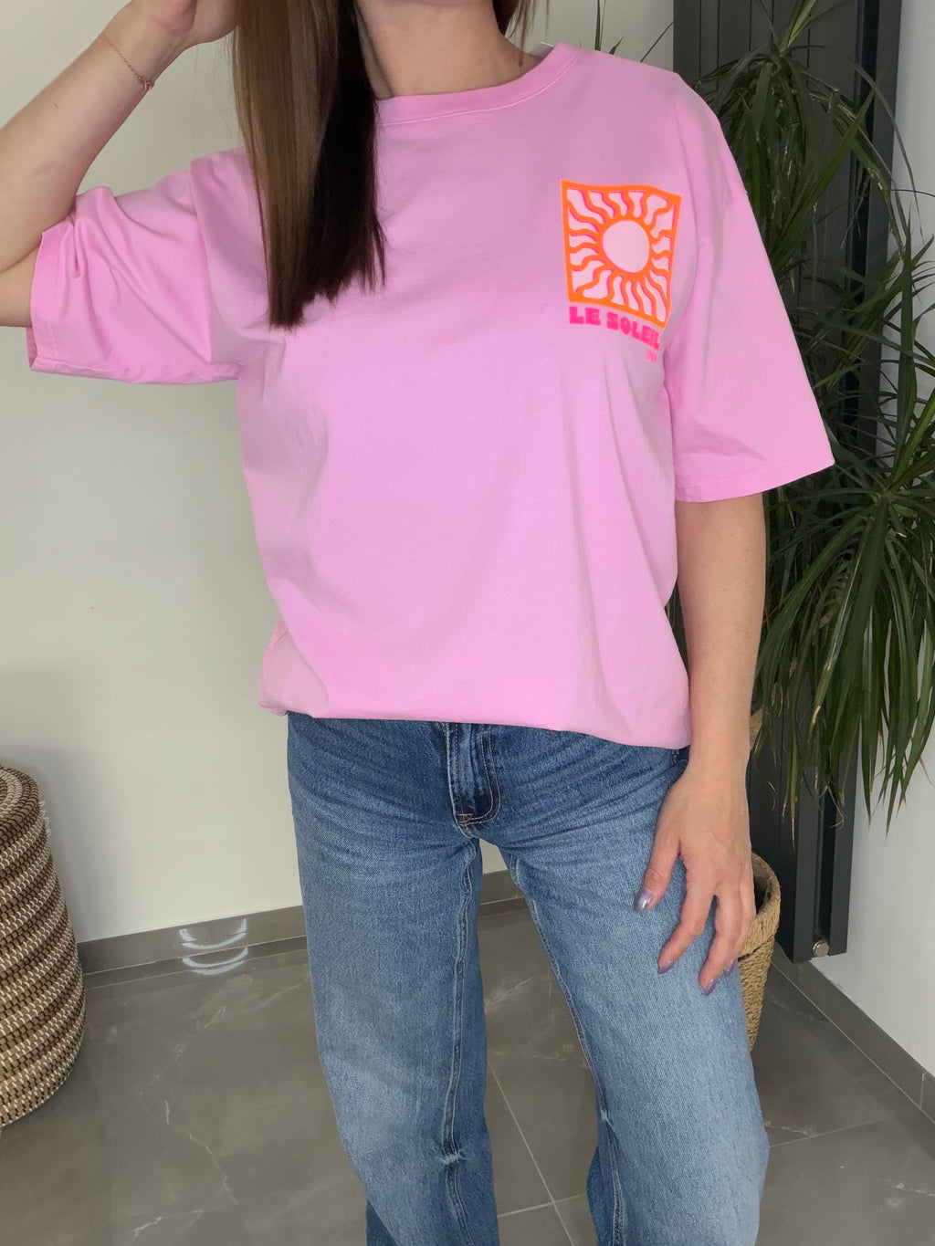 T-shirt rose