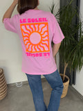T-shirt rose