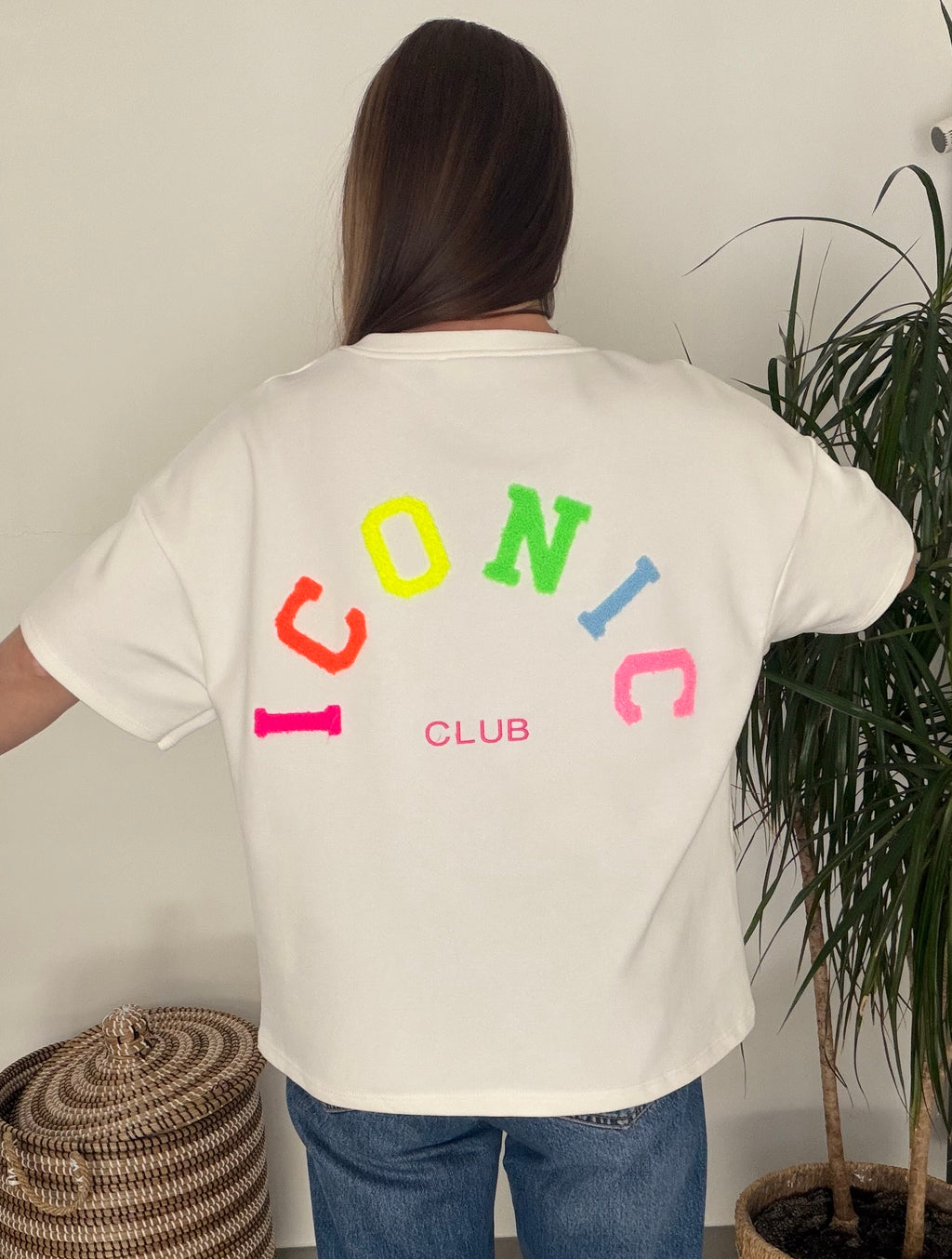 T-shirt iconic BLANC