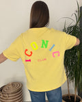 T-shirt iconic jaune