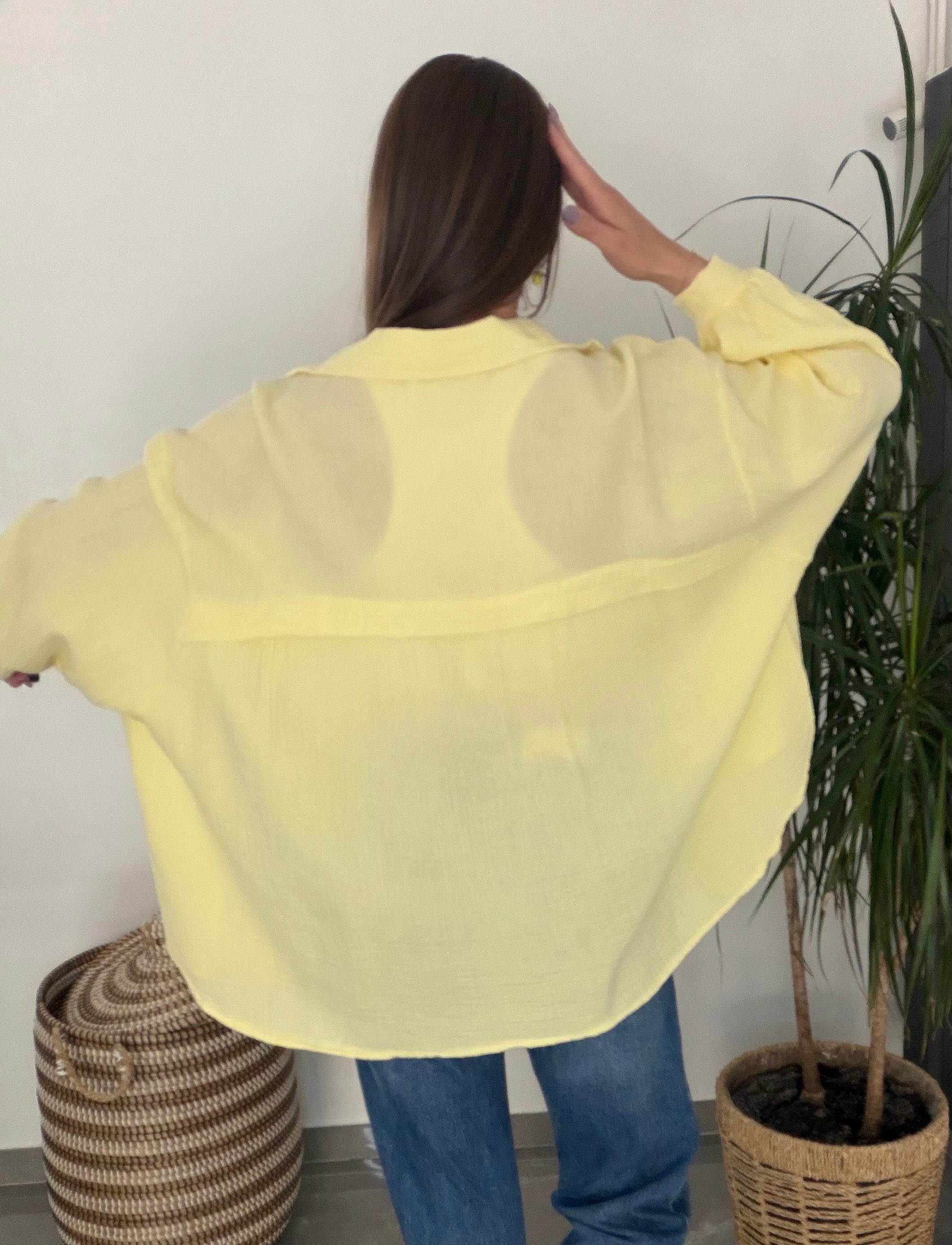 chemise LEONIE jaune