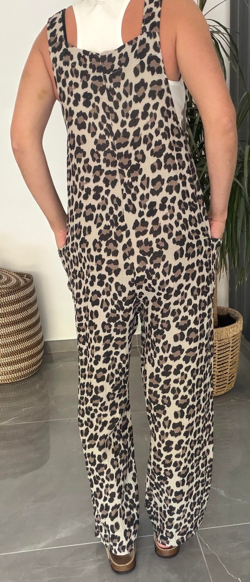 salopette leopard