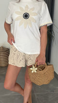 T-shirt Fleur